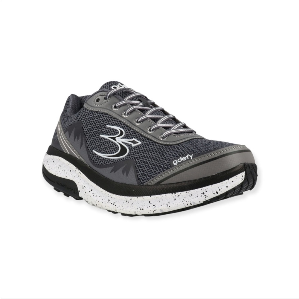 Gdefy Men’s Gravity Defeyer Corrective Fit Sneakers Gray Black Size 11